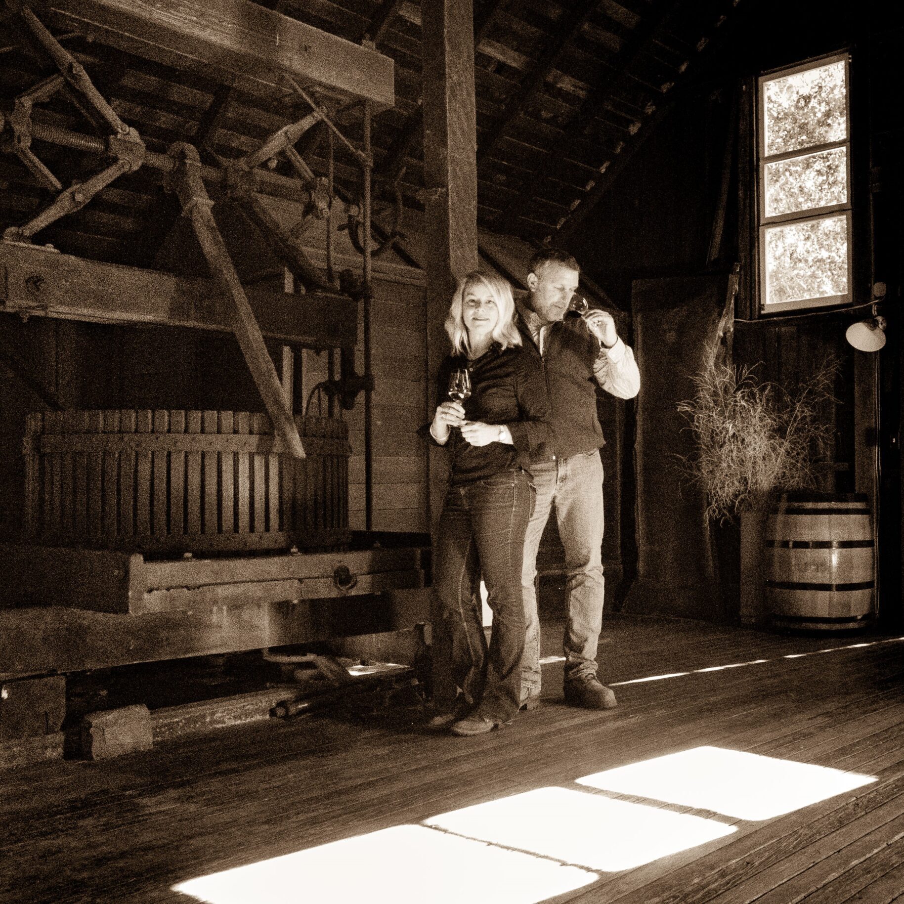 A and C Eisele Historic Winery shot